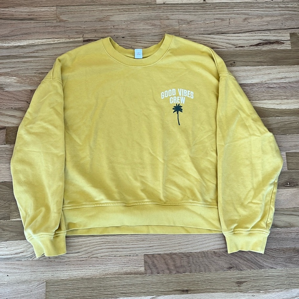 Old Navy Lightweight Crop Sweatshirt